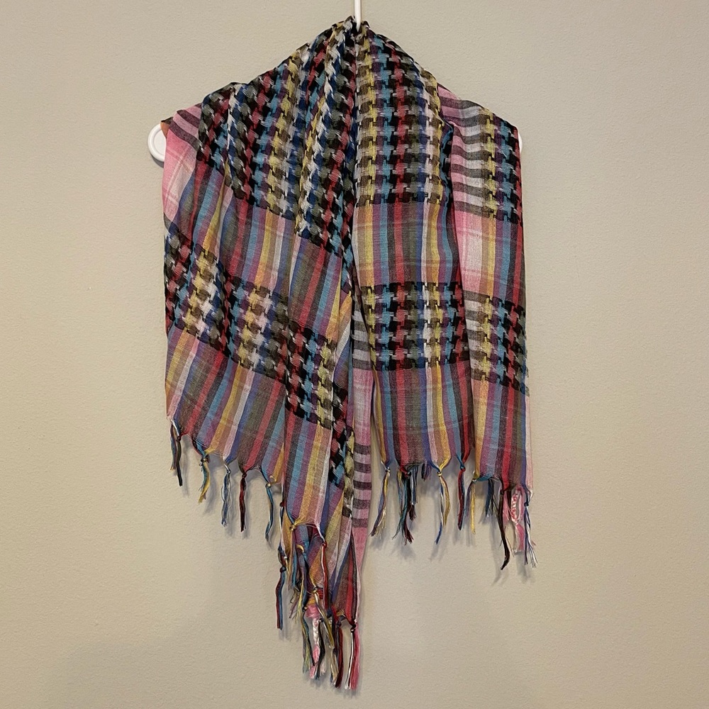 Multicolored Scarf Wrap